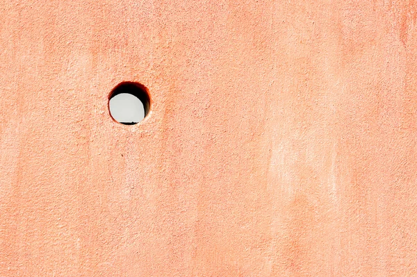 Mexican house painted wall and roof detail — Stock Photo, Image