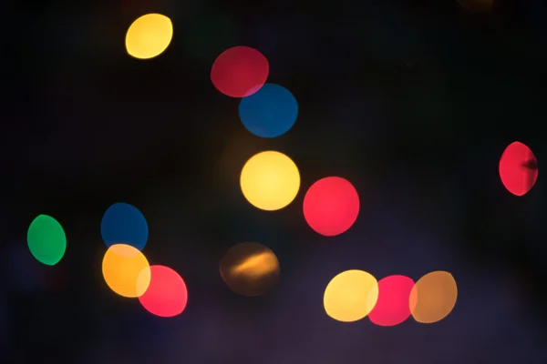 Luzes de Natal textura fundo macio — Fotografia de Stock