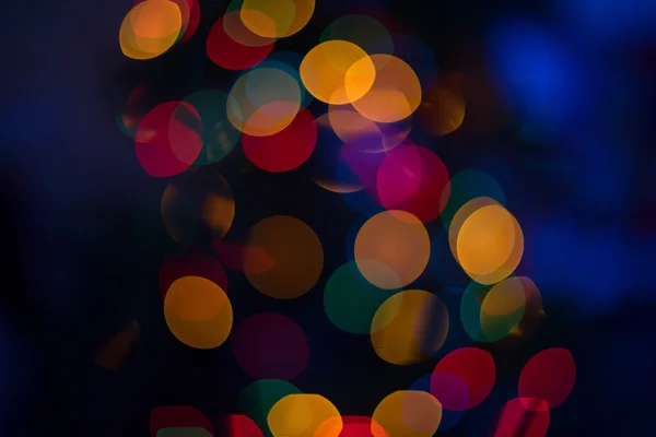 Christmas lights soft background texture — Stock Photo, Image