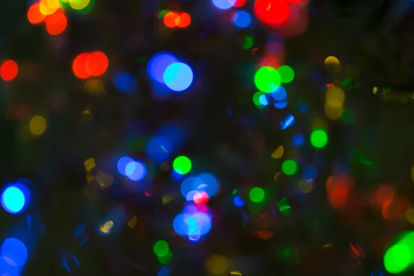 Christmas lights soft background texture — Stock Photo, Image