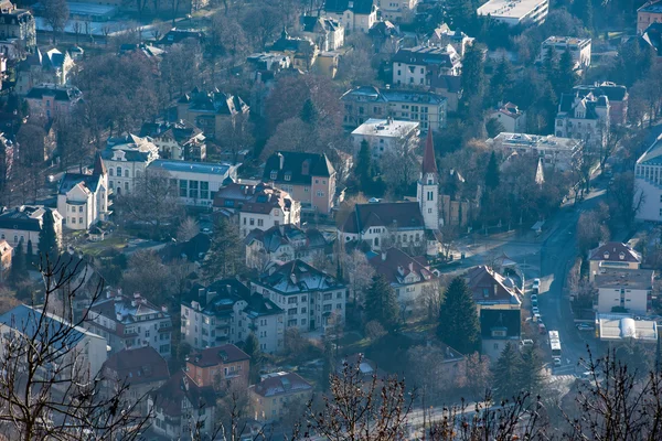 Innsbruck aerial view landscape panorama — Stock Photo, Image