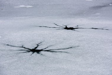 Berchtesgaden kara kış zamanında