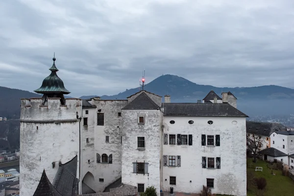 Salzburg castle view landskap panorama — Stockfoto