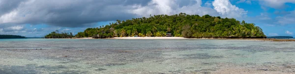 Polinezyası cennet kristal su manzara — Stok fotoğraf