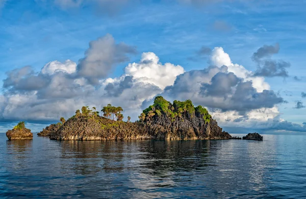 Raja Ampat パプア ポスター パノラマ — ストック写真