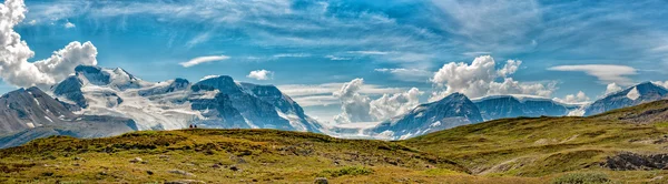 Icefield Park Glacier view panorama — Stockfoto