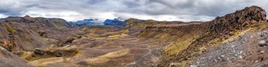 İzlanda Landmannalaugar trek Tabiat Manzarası