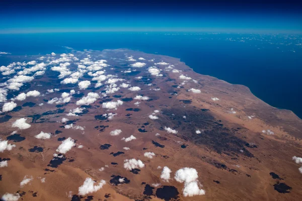 Oman montañas vista aérea paisaje —  Fotos de Stock