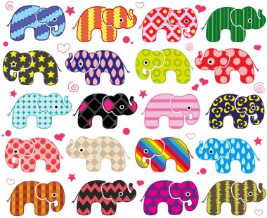 Karikatür komik filler