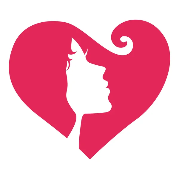 saçlı kadının yüzü