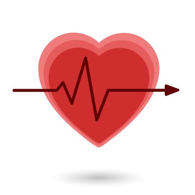 Kalp Vektörü Simgesi