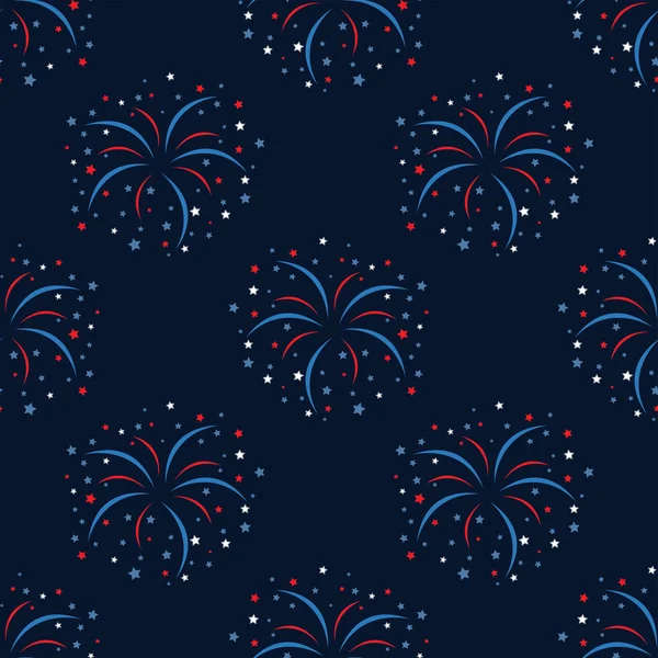 Seamless pattern of celebration — Stock Vector