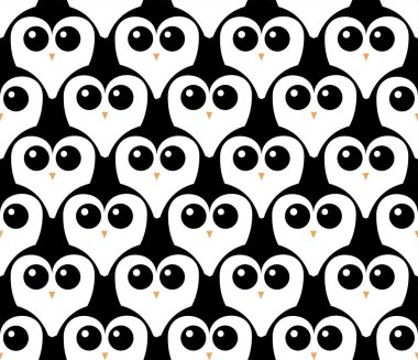 Penguenler şirin yüzler