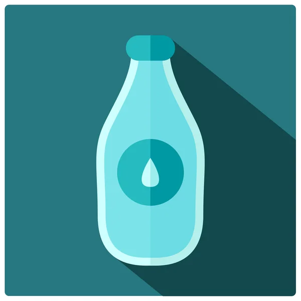 Fles water — Stockvector