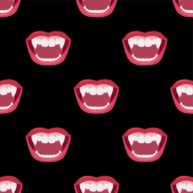 Vampir ağız. Duvar kağıdı