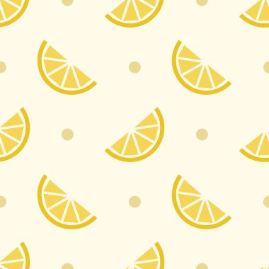 Polka dot limon dilimleri