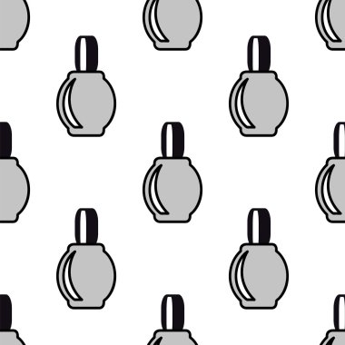 Tırnak cilası. Çizgi film kesintisiz duvar kağıdı