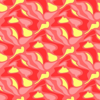 Soyut süslü desenler. Kusursuz vektör çizimi