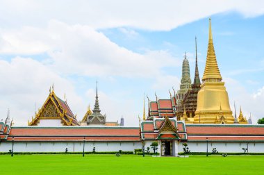 Wat phra kaew, Zümrüt Buddha Tapınağı, Bangkok, Tayland.