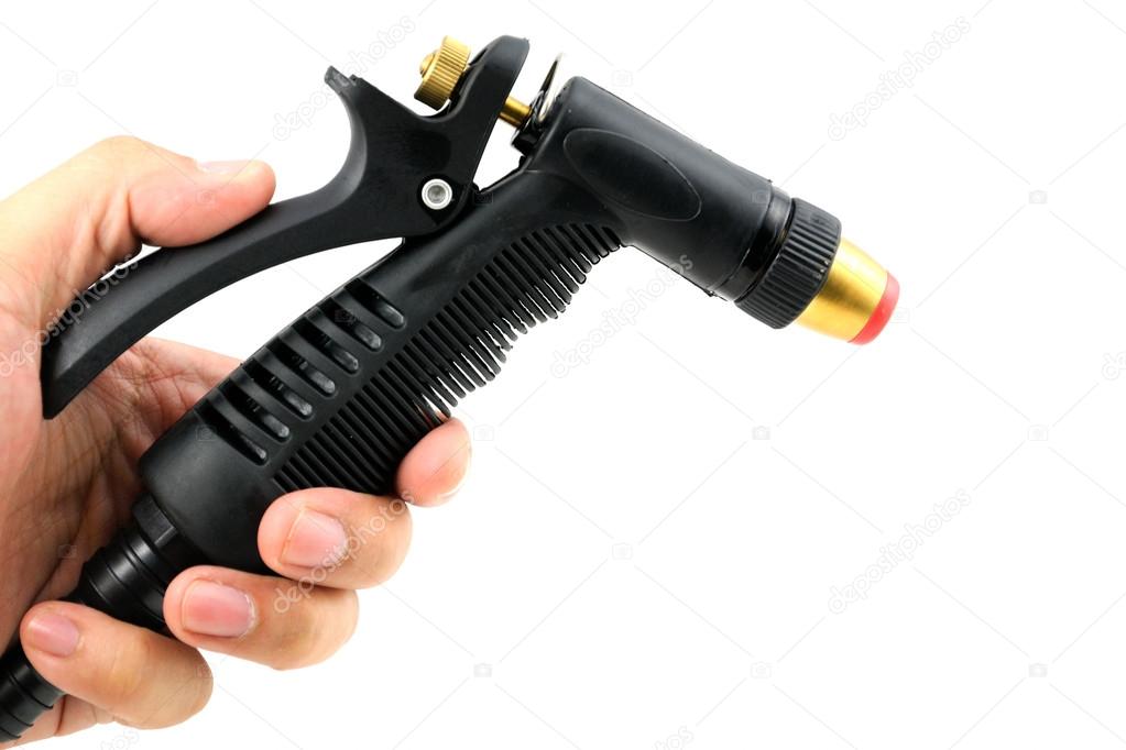Water spray and hand hold