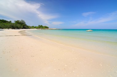 Güzel plaj Samed Island, Tayland