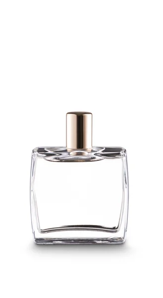 Butelka szklanych perfum — Zdjęcie stockowe
