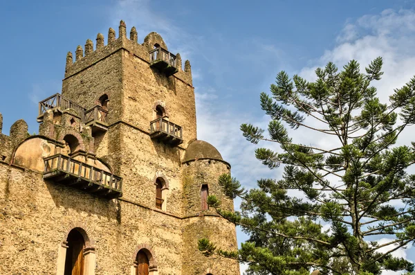 Ethiopia, the fort of King Fassilidas — Stock Photo, Image