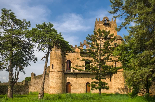 Ethiopia, the fort of King Fassilidas — Stock Photo, Image