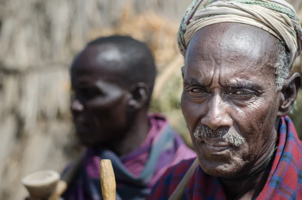 Vieil homme de la tribu Arbore — Photo