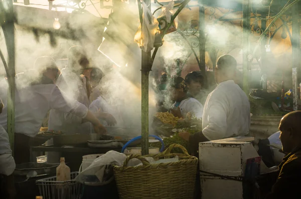 Djmaa El Fna en Marrakech —  Fotos de Stock