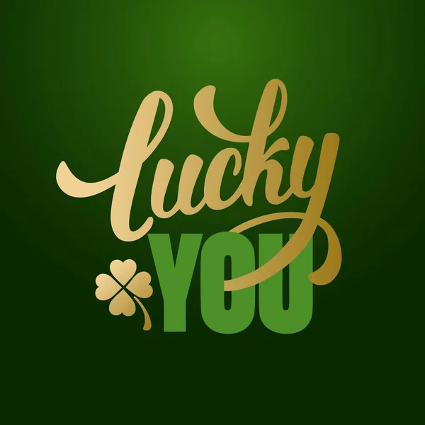 Deseja um Lucky You —  Vetores de Stock