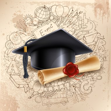 Okul genel kavram ya da kutlama mezuniyet