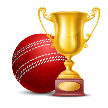 Trophy Kupası ve kriket topu