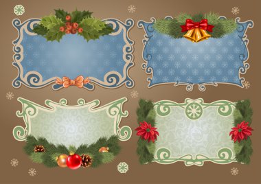 Noel küme etiketleri