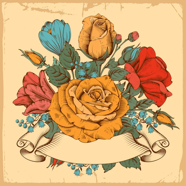 Rose de luxe — Image vectorielle