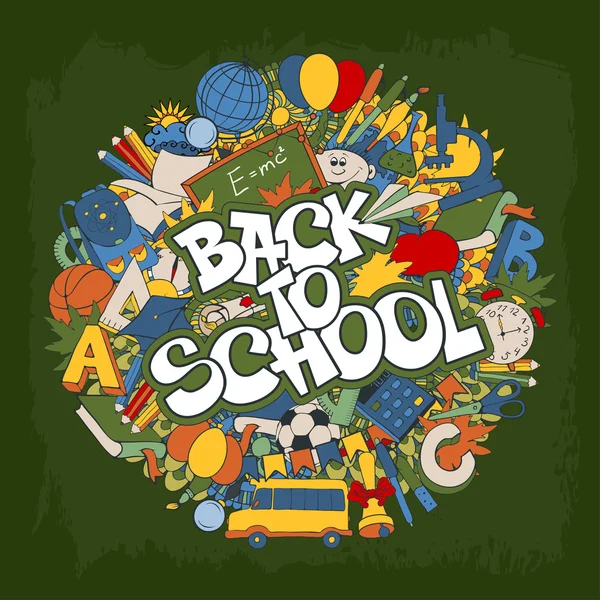 Back to school — Stock Vector