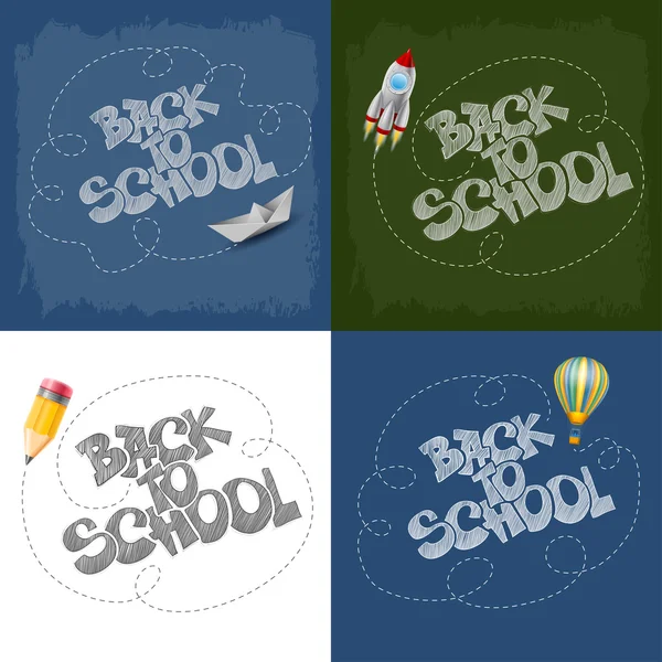 Back to school — Stock Vector