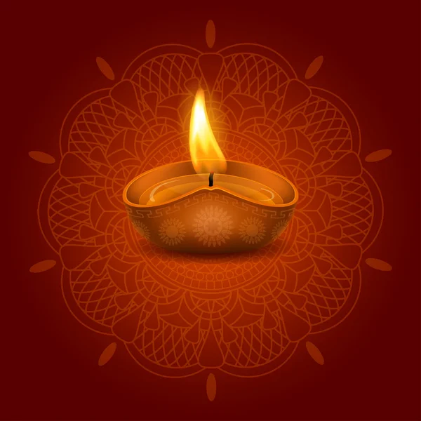 Heureux diwali — Image vectorielle
