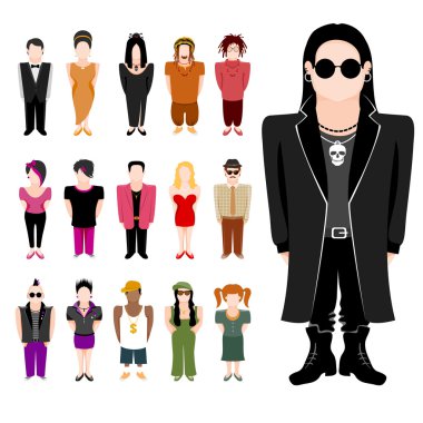 insanlar Icon set