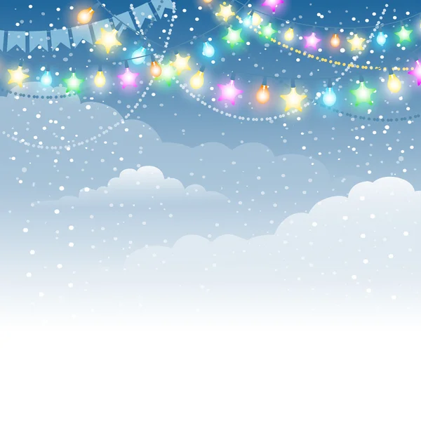 Christmas holiday background — Stock Vector