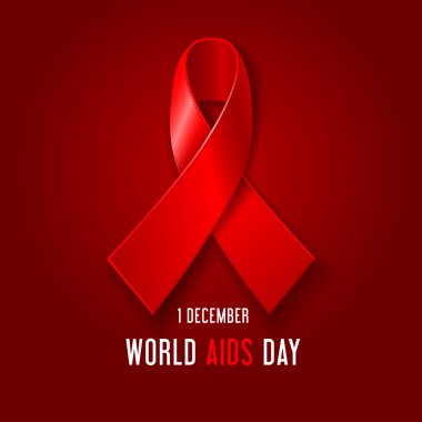Dünya AIDS bilinçlendirme günü poster