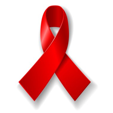 Dünya AIDS bilinçlendirme günü sembolü