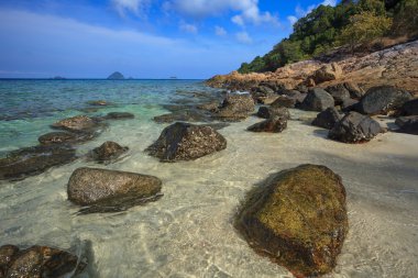 güzel plaj manzarası