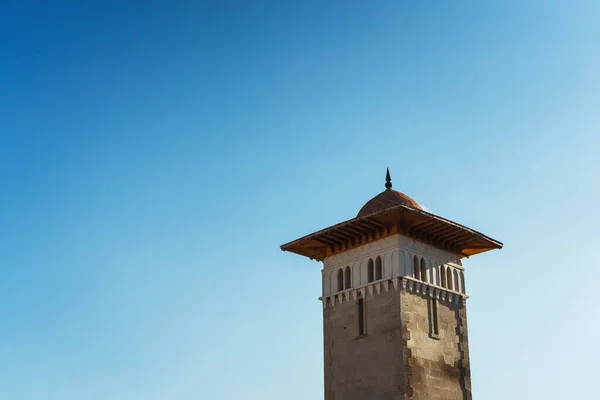 old towers in Akhaltsikhe. tourist place Rabat fortress. historical site in Georgia