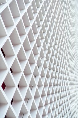 beyaz ahşap kafes bina arka planı