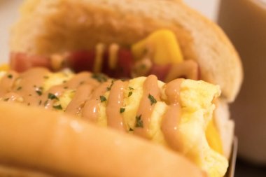 Güney Kore tarzı sandviçler, Güney Kore sokak yemekleri.