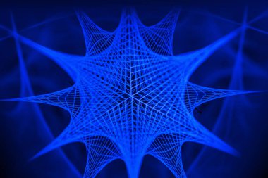 Soyut kaleydoskop arkaplanı. Güzel çok renkli kaleydoskop dokusu. Eşsiz kaleydoskop tasarımı.