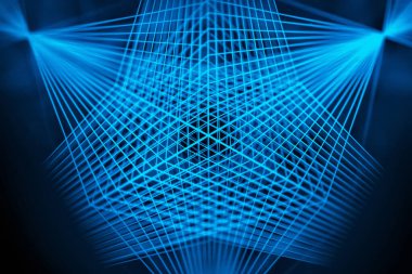 Soyut kaleydoskop arkaplanı. Güzel çok renkli kaleydoskop dokusu. Eşsiz kaleydoskop tasarımı.