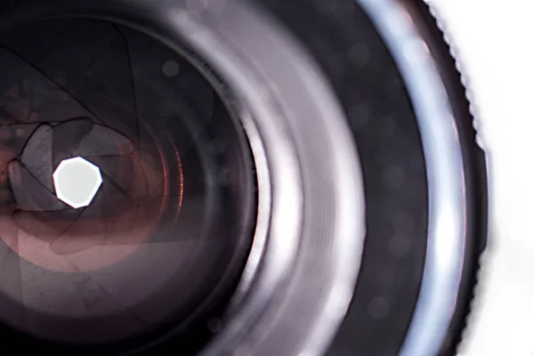 Mercek Yansımalı Kamera Lensi — Stok fotoğraf