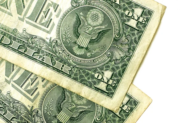 Dollar närbild fragment — Stockfoto